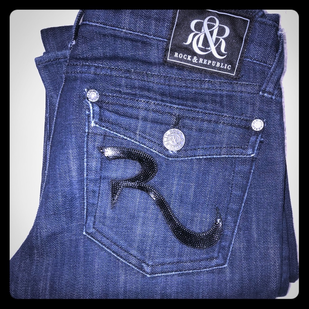Women’s size 25Tall  Rock and republic jeans